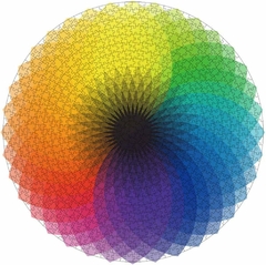 ROMPECABEZAS CIRCULAR ARCOIRIS ¡1000 piezas! - LeBebot.com