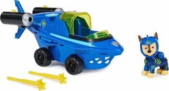 ¡AQUA PUPS! Vehículo Paw Patrol CHASE TRANSFORMABLE - LeBebot.com