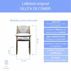 Imagen de SILLA DE COMER, para bebotes medianos - Lb814
