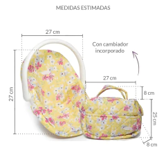 KIT LE BEBOT N° 215 - Bolsito cambiador + Huevito - LeBebot.com