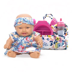 KIT LE BEBOT N°104 - Bebote chico Jazmine + Bolsito de Paseo - LeBebot.com