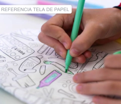 BANDOLERA PINTABLE + Marcadores - LeBebot.com