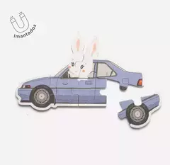 ¡Conejito Goma Eva! ROMPECABEZAS IMANTADO - LeBebot.com