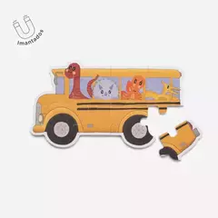 ROMPECABEZAS IMANTADO - Dinosaurios goma eva - LeBebot.com