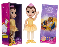 MUÑECA PRINCESA BELLA "LA BELLA Y LA BESTIA" DISNEY ¡lista para el ballet! - comprar online
