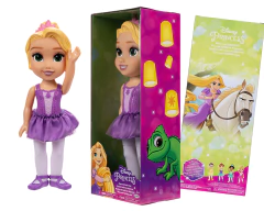 MUÑECA PRINCESA RAPUNZEL "ENREDADOS" ¡lista para el ballet! - comprar online