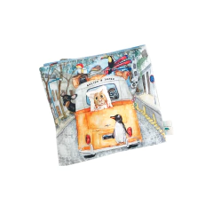 LIBRO DE TELA ILUSTRADO "NINA EXPLORA ARGENTINA" - comprar online