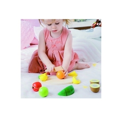 JUEGO DE MADERA "CORTANDO FRUTAS" ¡con velcro! - tienda online