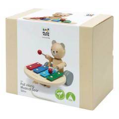 Imagen de OSO MUSICAL - Juego de arrastre en madera