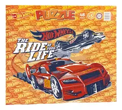 ROMPECABEZAS "Hot Wheels" 48 Pzas