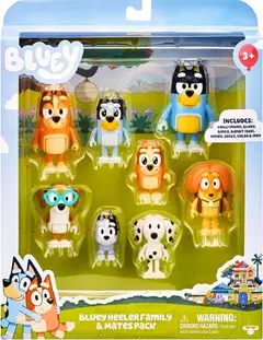 BLUEY ¡Muñecos Heeler Family! - comprar online