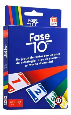 "FASE 10" Juego de cartas - Rummy - comprar online