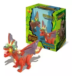 DRAGÓN DE TRES CABEZAS ¡Con Luz, Sonido y Alas!