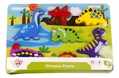 ROMPECABEZAS 3D MADERA "DINOS"