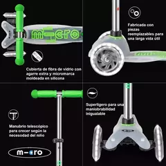 ¡MONOPATIN LED DISEÑO "SUIZO"! Mi-Cro (2 a 5 años) en internet