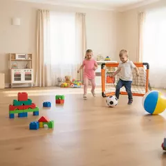 ARCOS DE FUTBOL ¡Plegable! Con inflador + Pelota