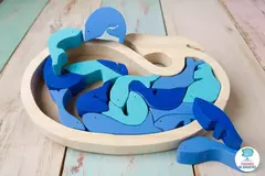 JUEGO DE ENCASTRE 3D MADERA