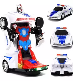 AUTO POLICIA - ¡Con luces y sonido!