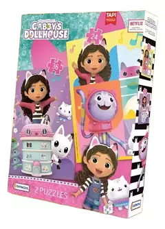 GABBYS DOLL HOUSE - Rompecabezas 24 y 36 Pzas - tienda online