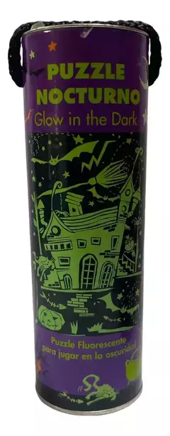ROMPECABEZAS NOCHE DE BRUJAS - ¡Es fluorescente! 40 pzas