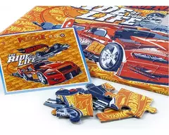 ROMPECABEZAS "Hot Wheels" 48 Pzas en internet