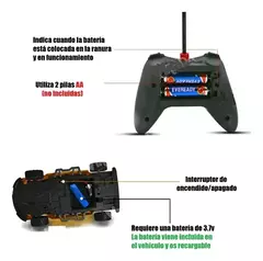 AUTO A CONTROL REMOTO ¡Tira humo con luz! - tienda online
