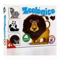 ROMPECABEZAS ZOOLÓGICO x4 - Ruibal