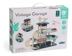 GARAGE Y PISTA DE AUTOS ¡En madera! - LeBebot.com