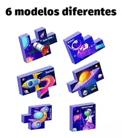 CUBOS MAGNÉTICOS - Rompecabezas Nave Espacial en internet