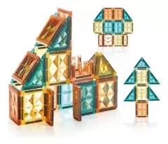 28 PIEZAS MAGNÉTICAS ¡Para armar casitas! - comprar online