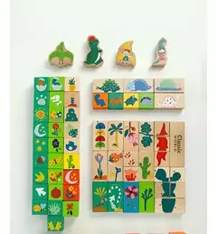 BALDE CON BLOQUES ¡De dinosaurios! - comprar online