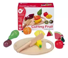 KIT COCINA - Bebote + Juguete Classic World "Cortando frutas" en internet