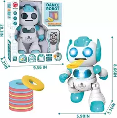 Imagen de ROBOT INTERACTIVO ¡Baila, camina, lanza discos!