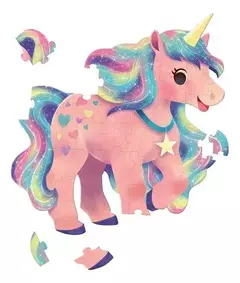 ROMPECABEZAS UNICORNIO- 48 Piezas de gran tamaño - LeBebot.com