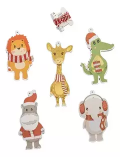 KIT EDICIÓN NAVIDAD - Bebote Papá Noel + Set animalitos de la Selva - tienda online