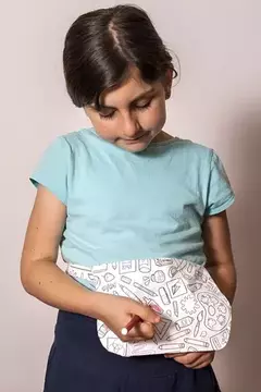 Imagen de RIÑONERA PINTABLE ¡Pintala una y otra vez!