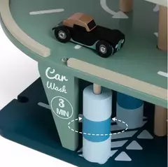 GARAGE Y PISTA DE AUTOS ¡En madera!