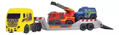 CAMION CON REMOLQUE ¡Con auto policia y bomberos! - comprar online