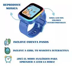 Imagen de RELOJ INTELIGENTE SMART ¡Con Cámara y Juegos!