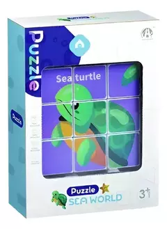 CUBOS MAGNÉTICOS - Rompecabezas Océano - comprar online