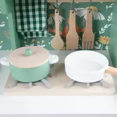 COCINA DE MADERA ¡Super completa!