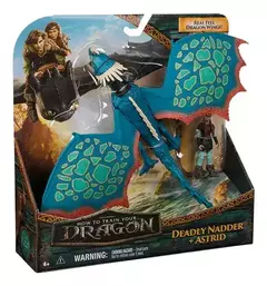 ENTRENÁ A TU DRAGÓN - Muñeco Mortifero Nadder Astrid - comprar online