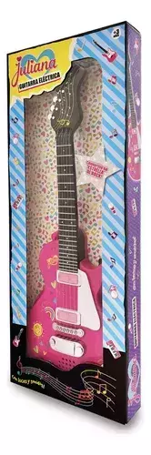 GUITARRA ELÉCTRICA JULIANA ¡Con luz y sonido!