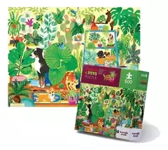 ROMPECABEZAS "Plantas y Mascotas" - 500 piezas
