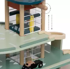 Imagen de GARAGE Y PISTA DE AUTOS ¡En madera!