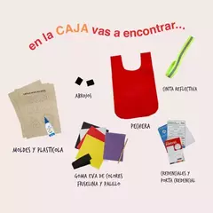 KIT PARA CREAR "MI DISFRAZ DE BOMBERO" - tienda online