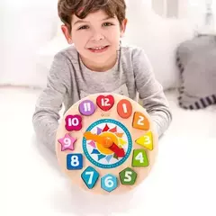 JUEGO DE ENCASTRE "Reloj Tic Tac"