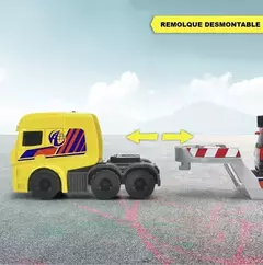 CAMION CON REMOLQUE ¡Con auto policia y bomberos! - tienda online