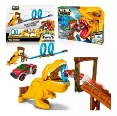 DINO LANZADOR - Con pista de autos - comprar online
