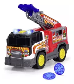 CAMIÓN DE BOMBEROS LANZA DISCOS ¡Con luz y sonido! - comprar online